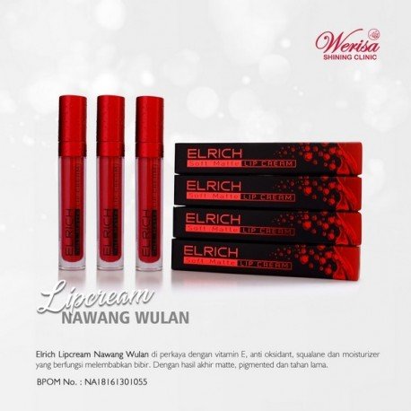 Elrich LipCream Nawang Wulan